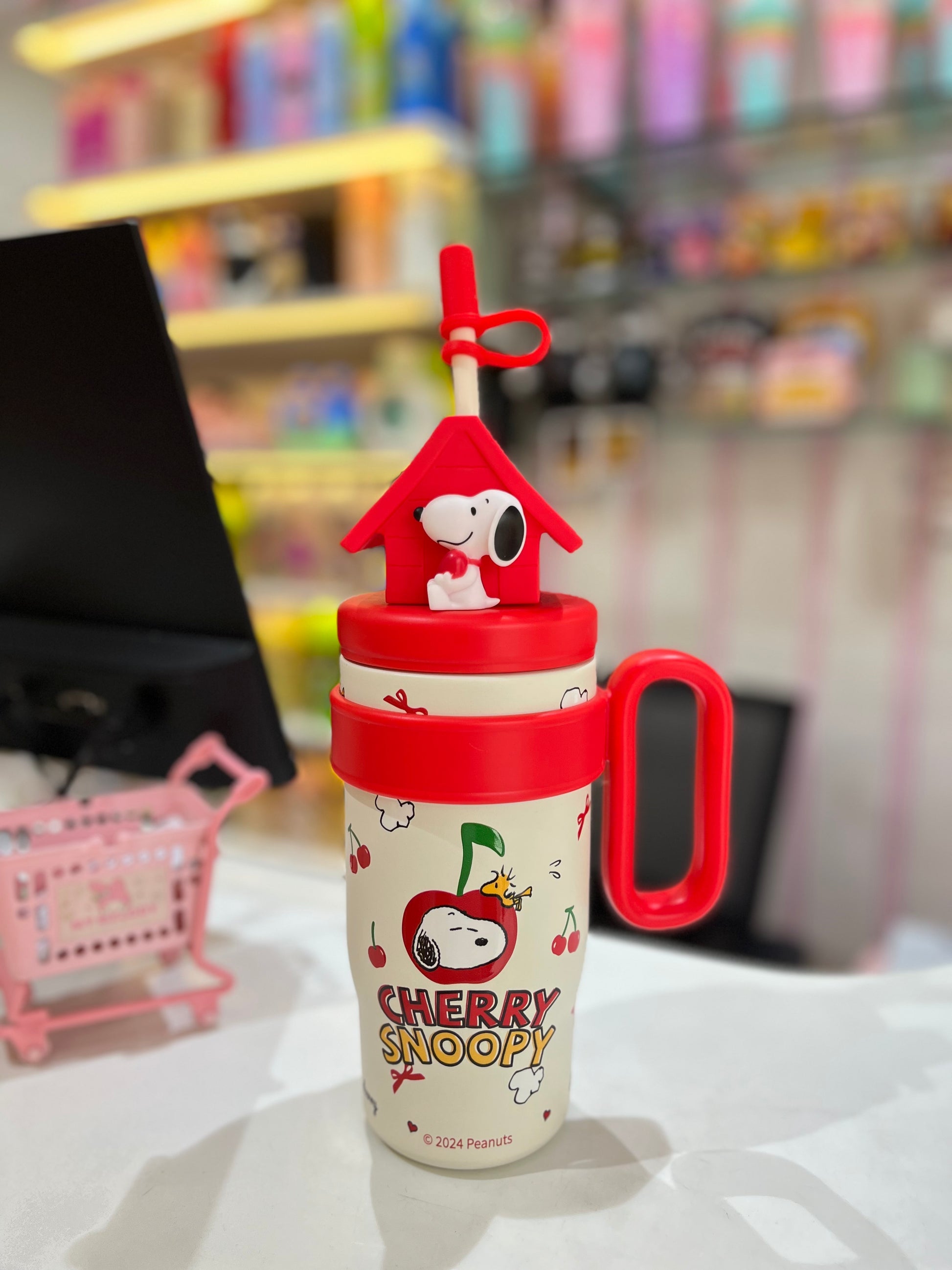 Snoopy Tumbler - Red/Brown