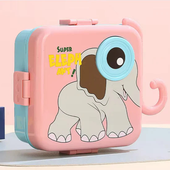 Elephant Design Bento Steel Lunch Box