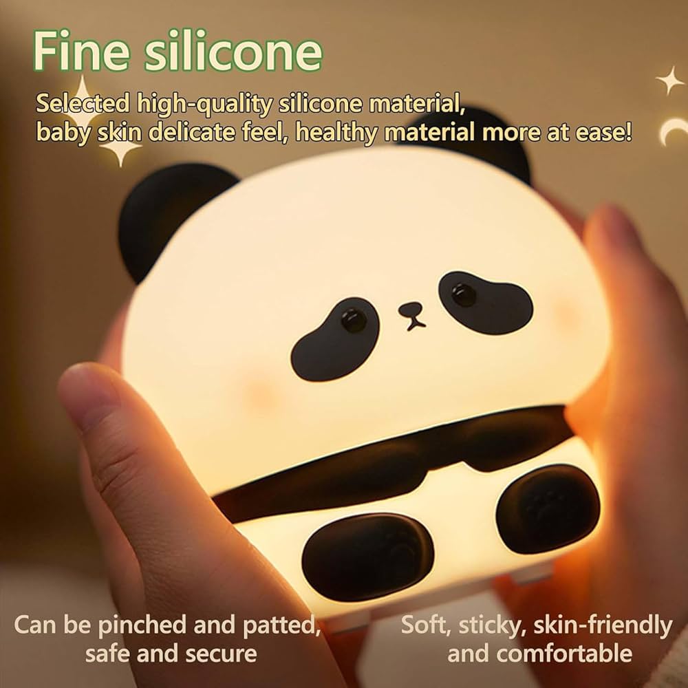 Innocent Panda Silicon Touch Lamp