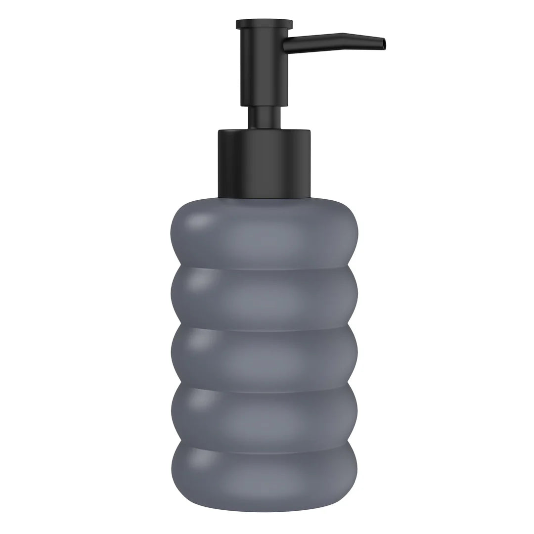 Outdoor Living Ceramic Liquid Soap Dispenser 300ml Black