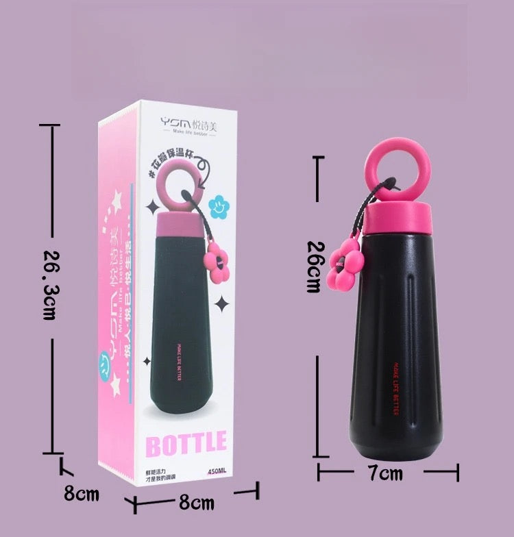 Flower Insulated Metal Bottle