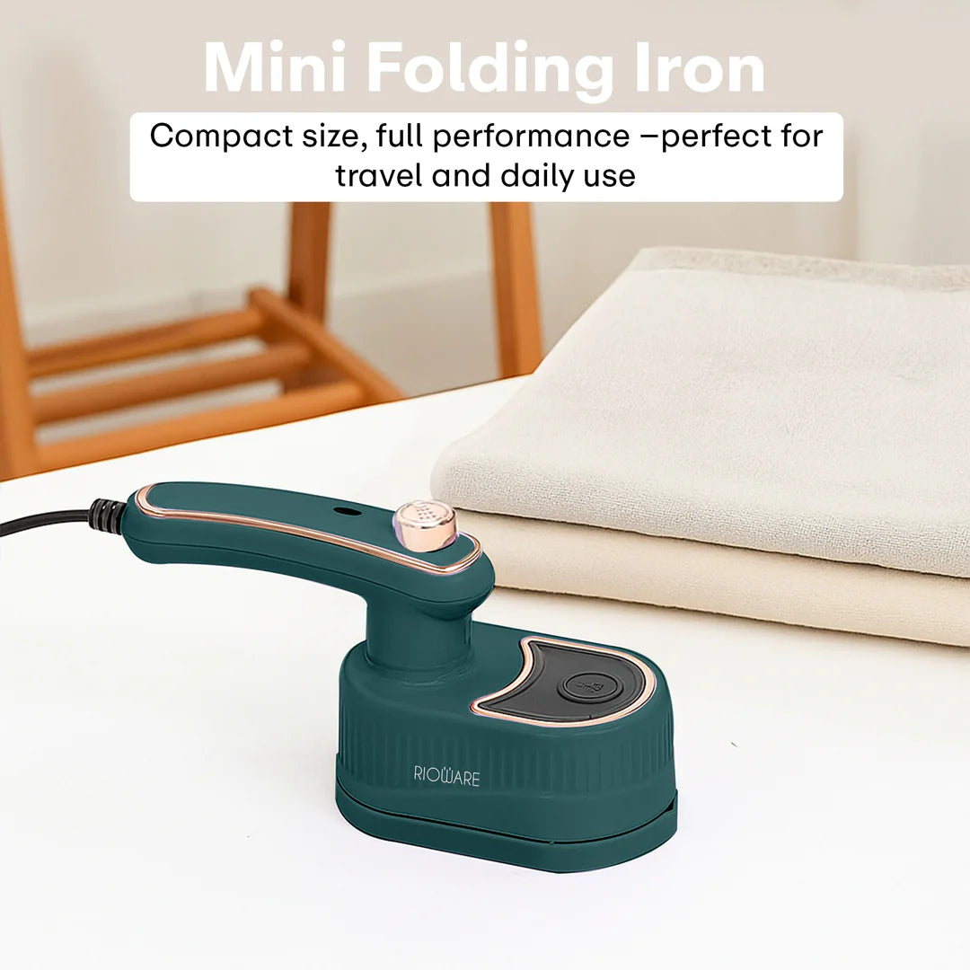 Rioware Stainless Steel Mini Iron Portable Press