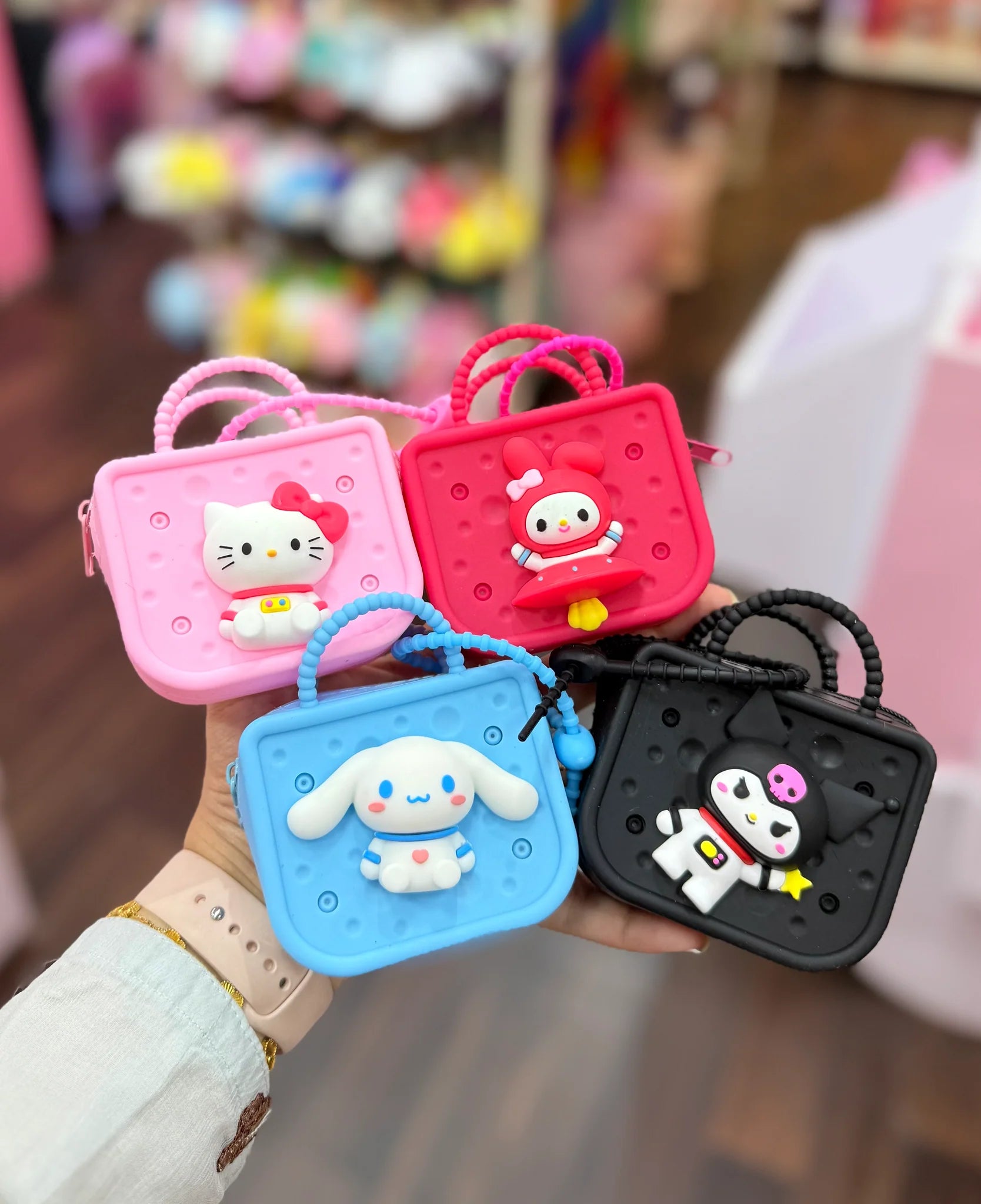 Sanrio Croc Coin Pouch