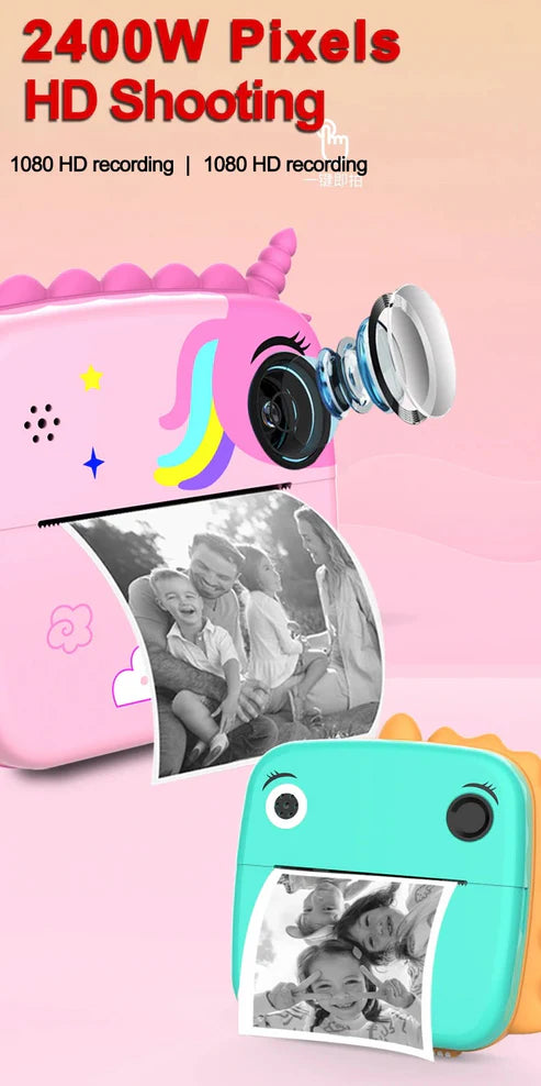 Kids DIY Instant Print Digital Camera