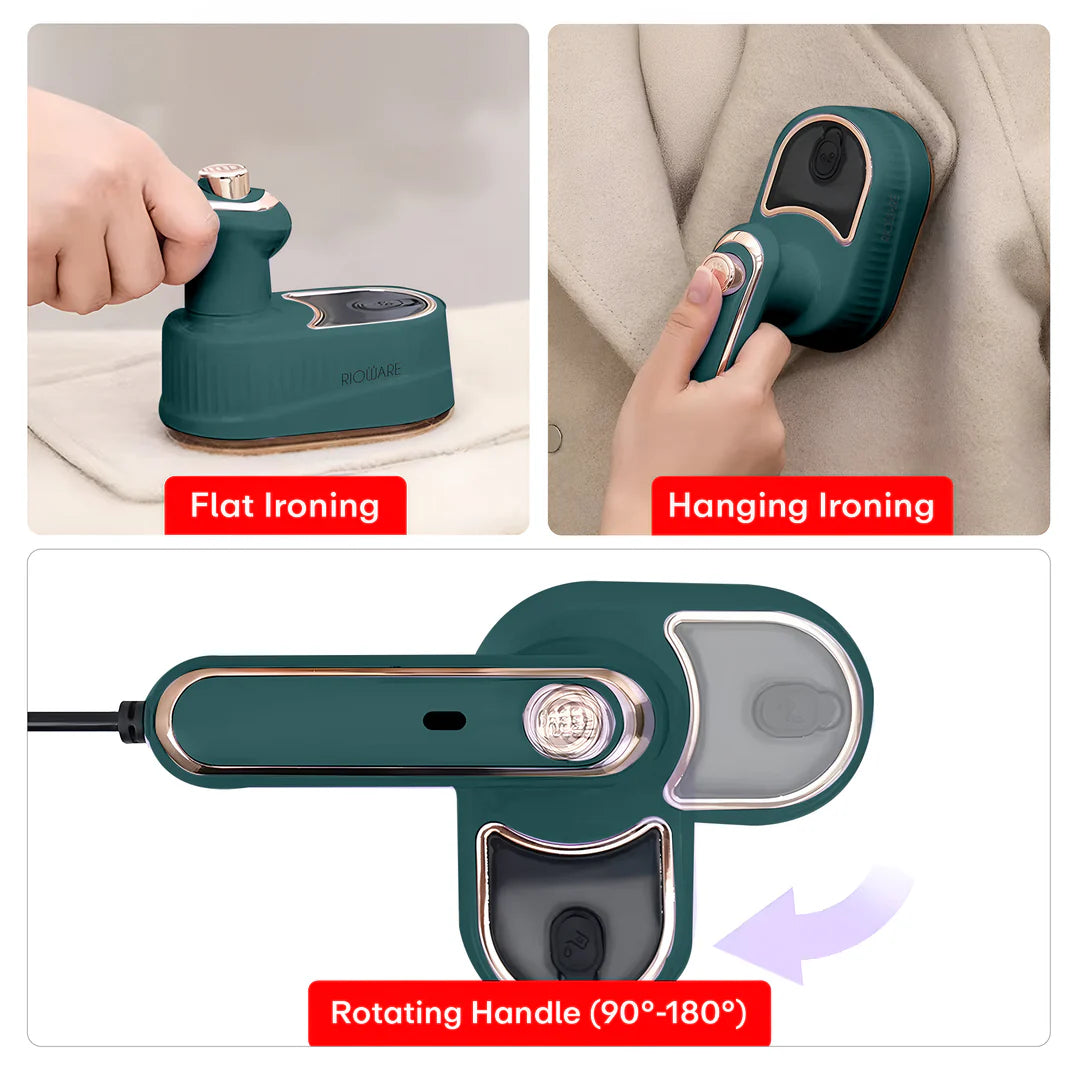 Rioware Stainless Steel Mini Iron Portable Press