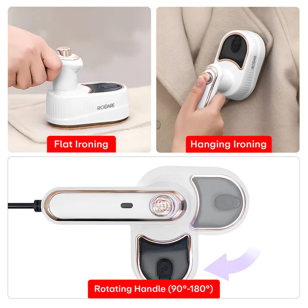 Rioware Stainless Steel Mini Iron Portable Press
