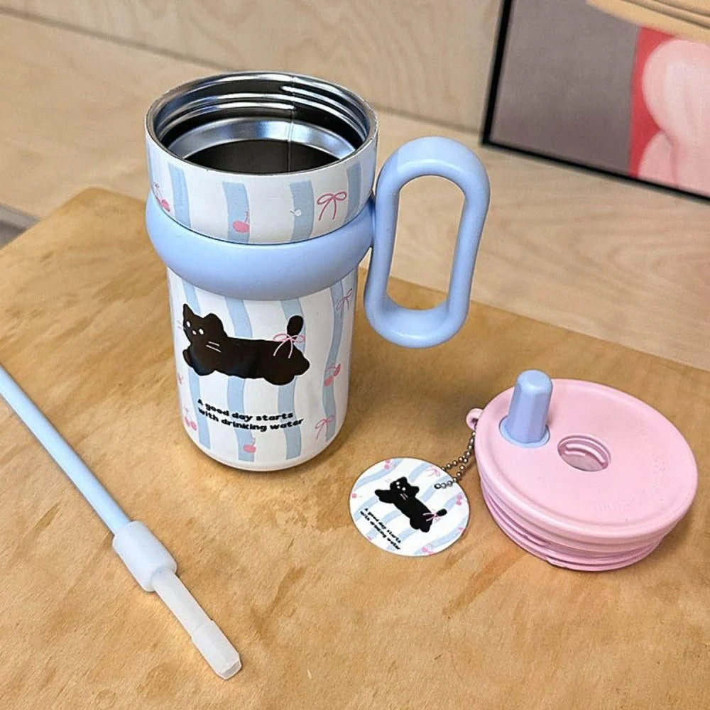 Kawaii Cat Hot & Cold Insulated Tumbler