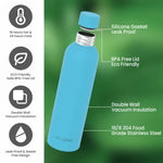 Stainless Steel Insulated Water Bottle 24 Hours Hot and Cold Leak-Proof 750ml