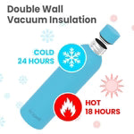 Stainless Steel Insulated Water Bottle 24 Hours Hot and Cold Leak-Proof 750ml