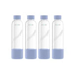 Purifa Borosilicate Glass Water Bottle With Silicon Sleeve 750ml Green