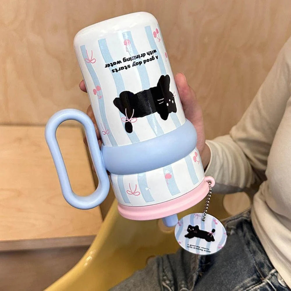 Kawaii Cat Hot & Cold Insulated Tumbler