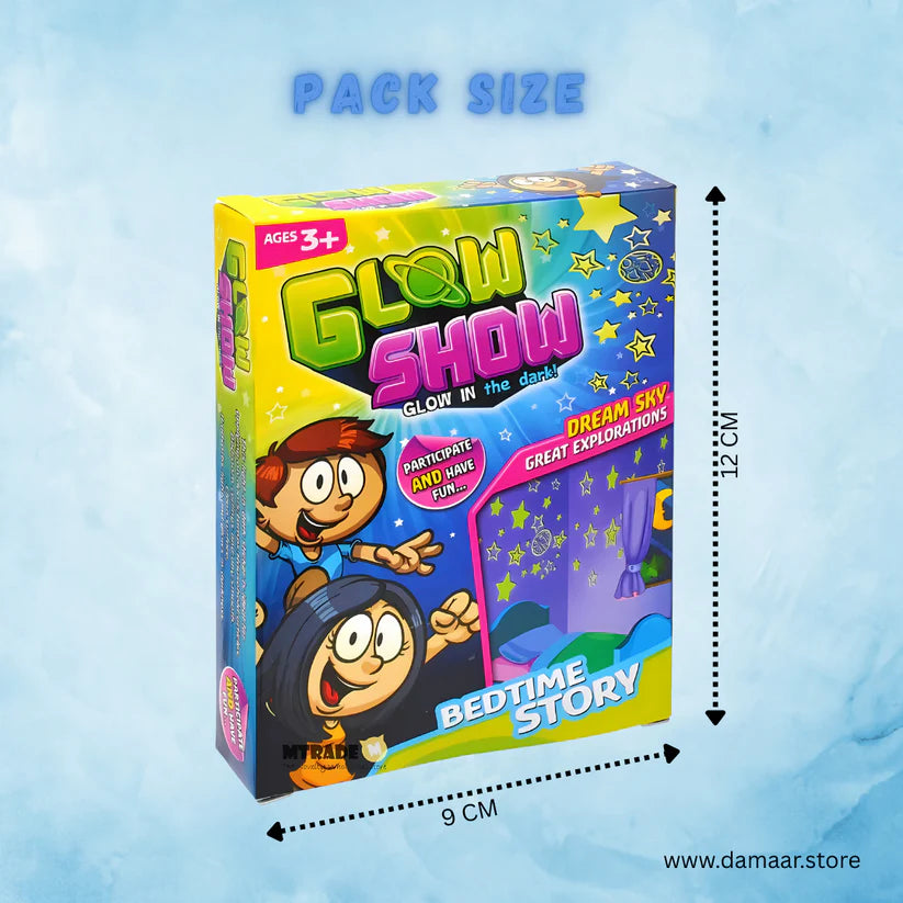 3D Glow Show Sticker
