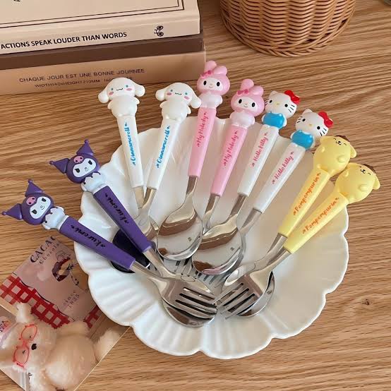 Sanrio Cutlery Set