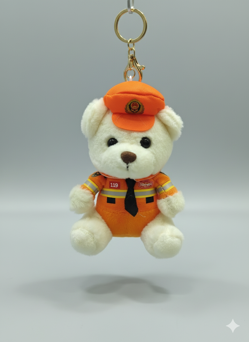 teddy keychain