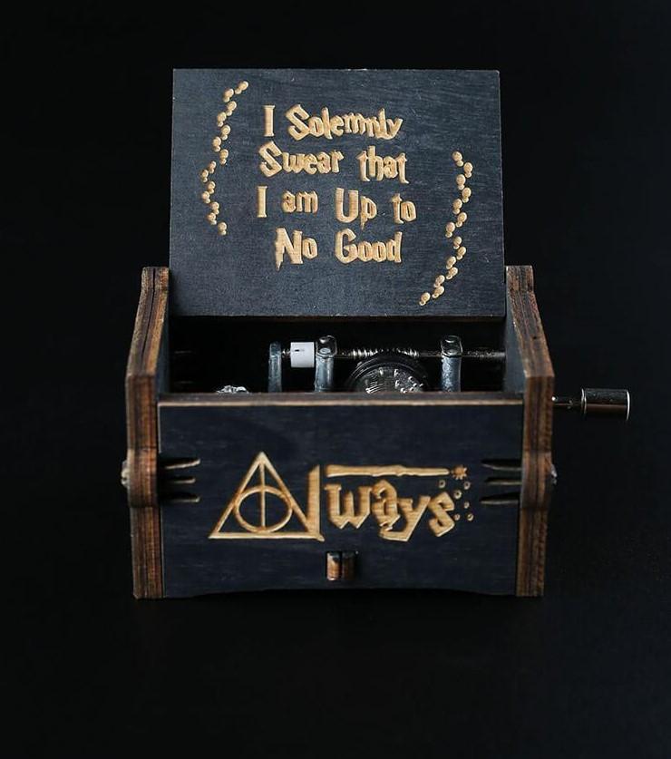 Harry Potter Wooden Music Box