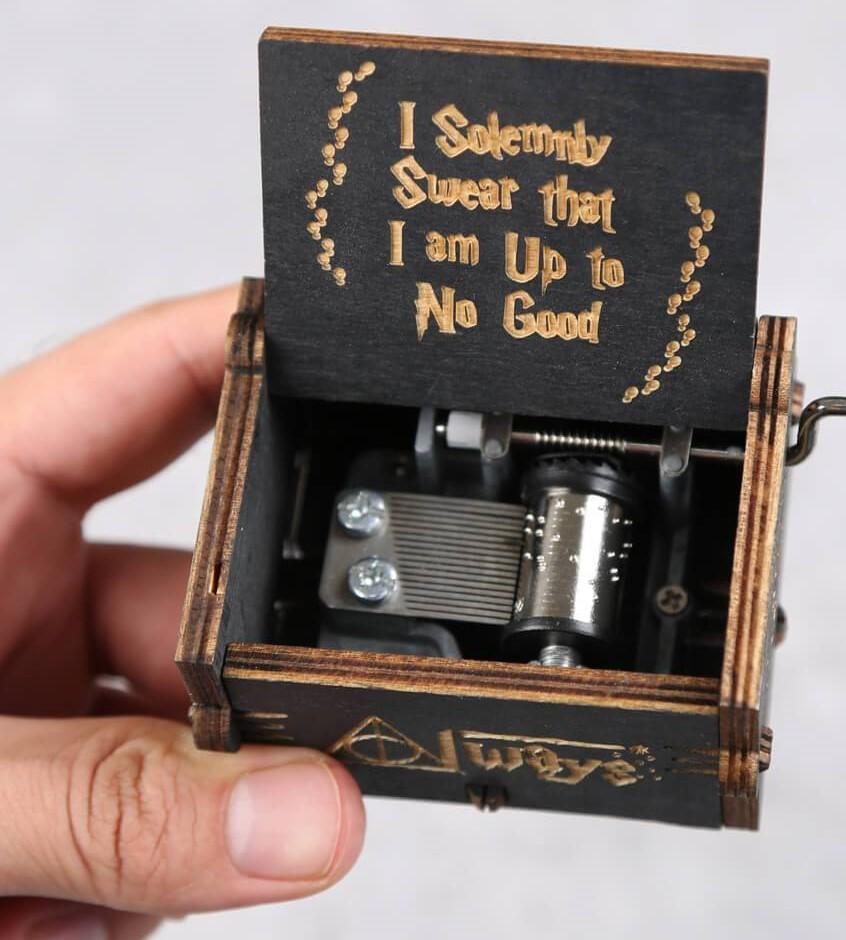 Harry Potter Wooden Music Box