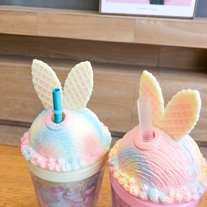 Cool Plastic Bunny Sipper