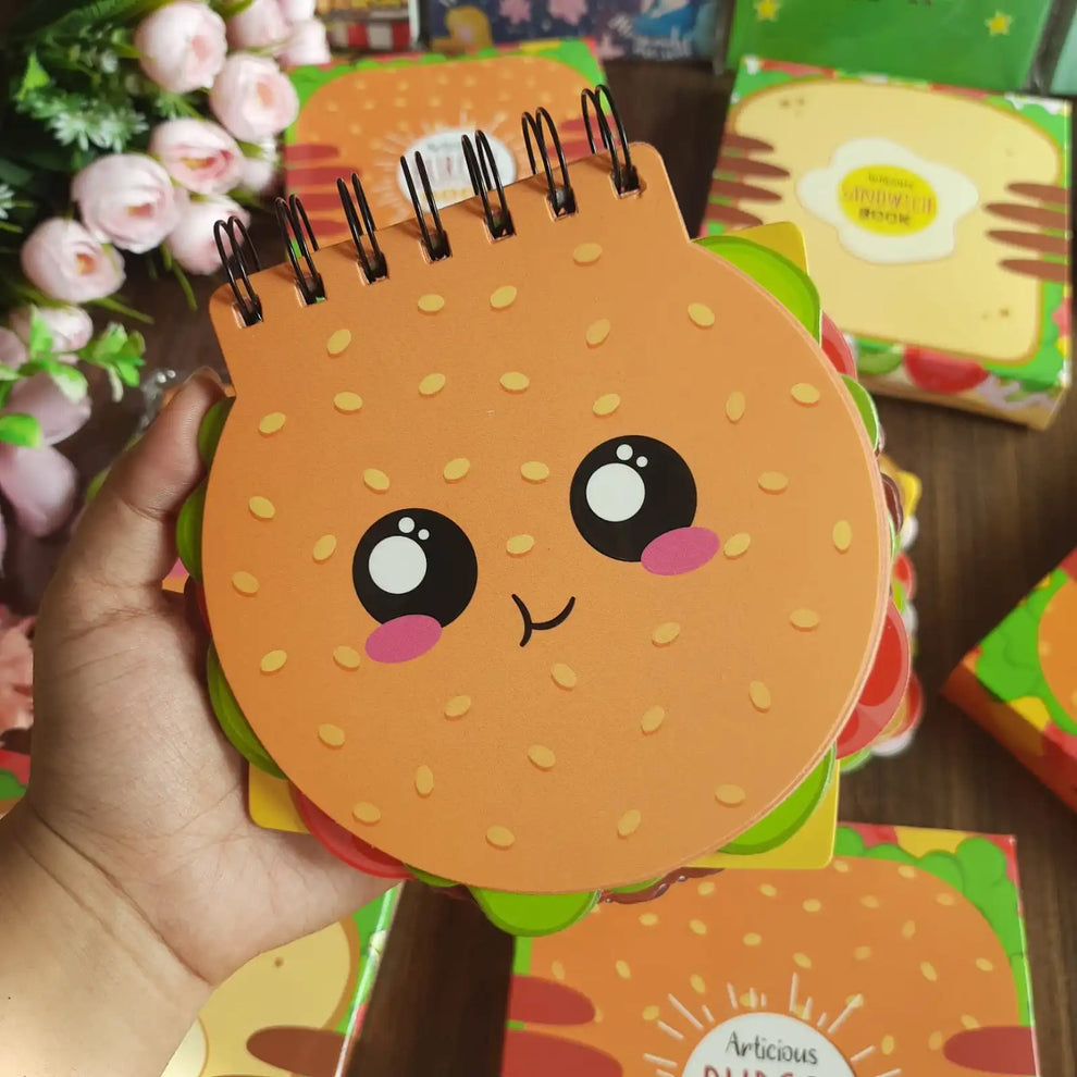 Burger notebook