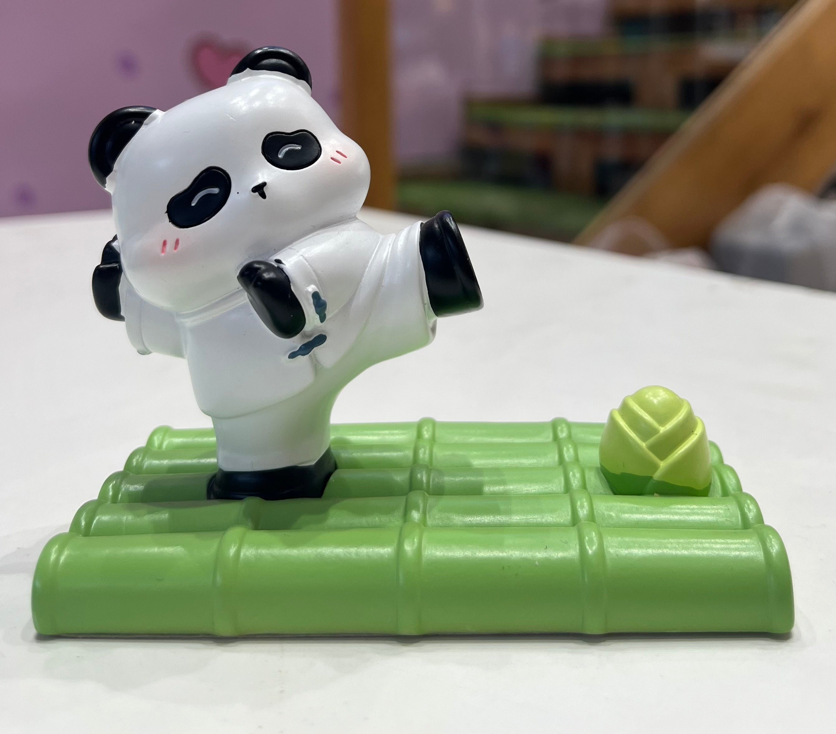Karate Panda Phone Stand