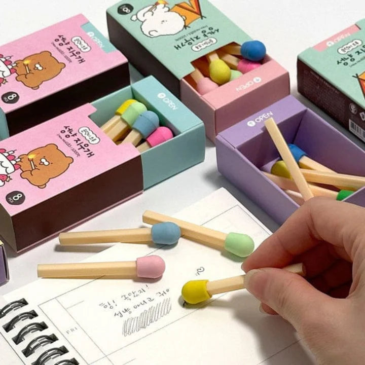Match Box Eraser