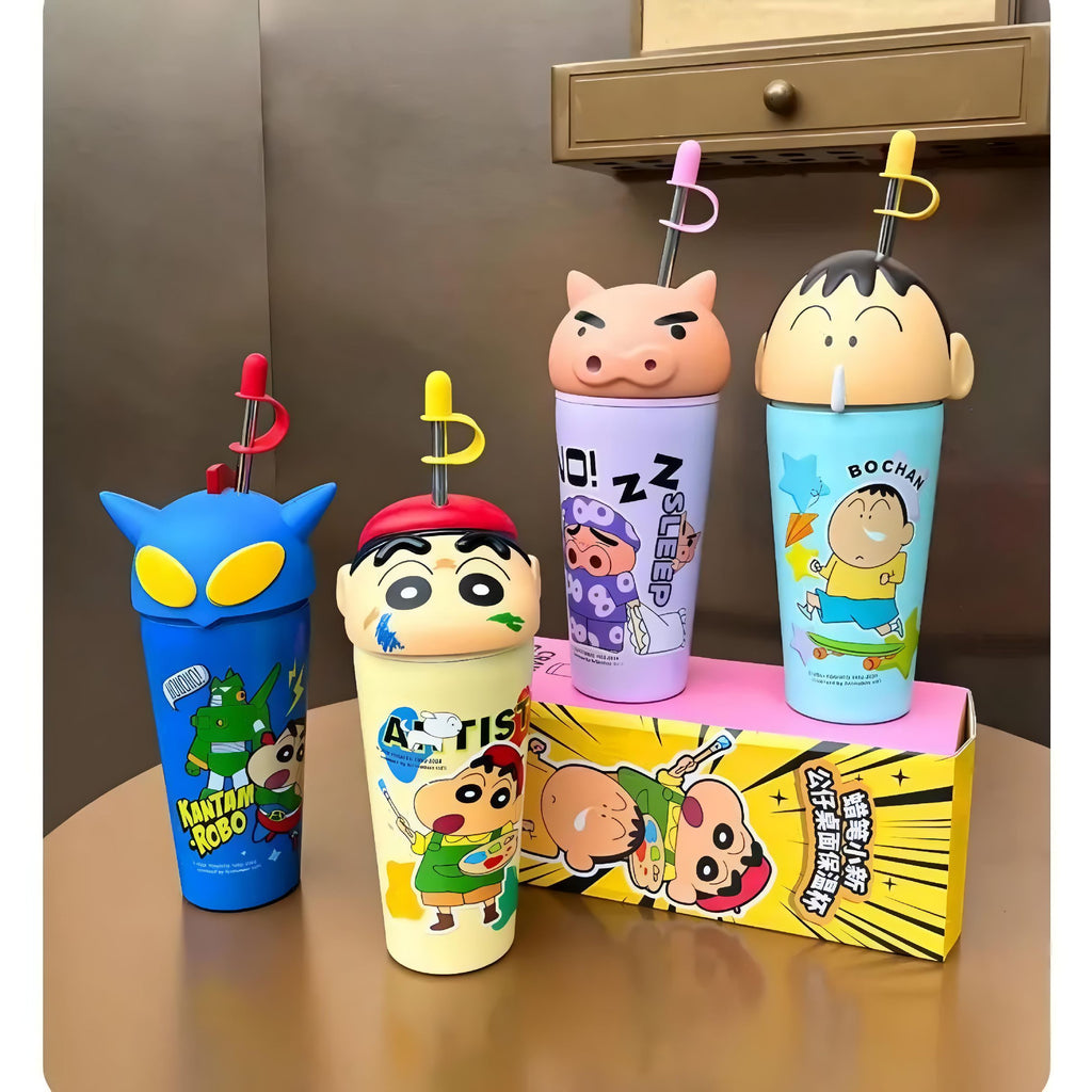 3d Shinchan Insulated Sipper