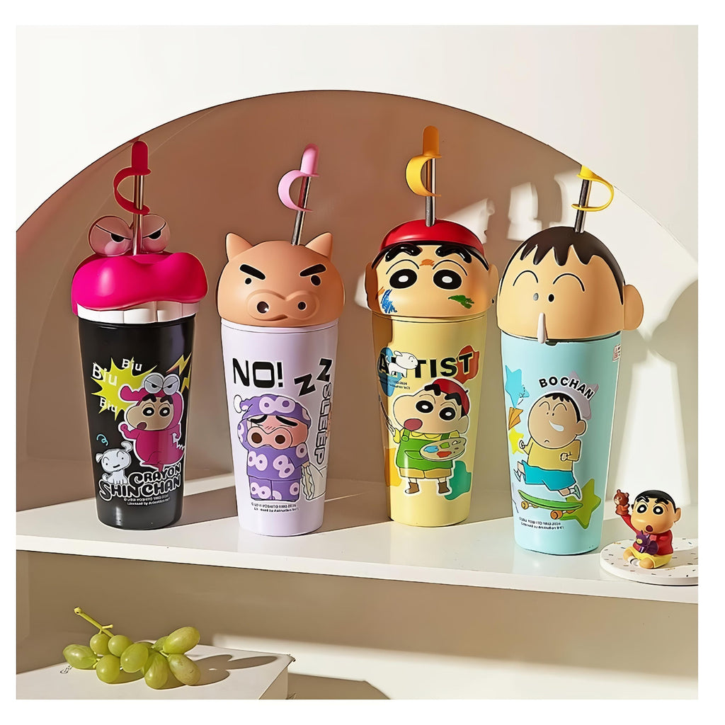 3d Shinchan Insulated Sipper