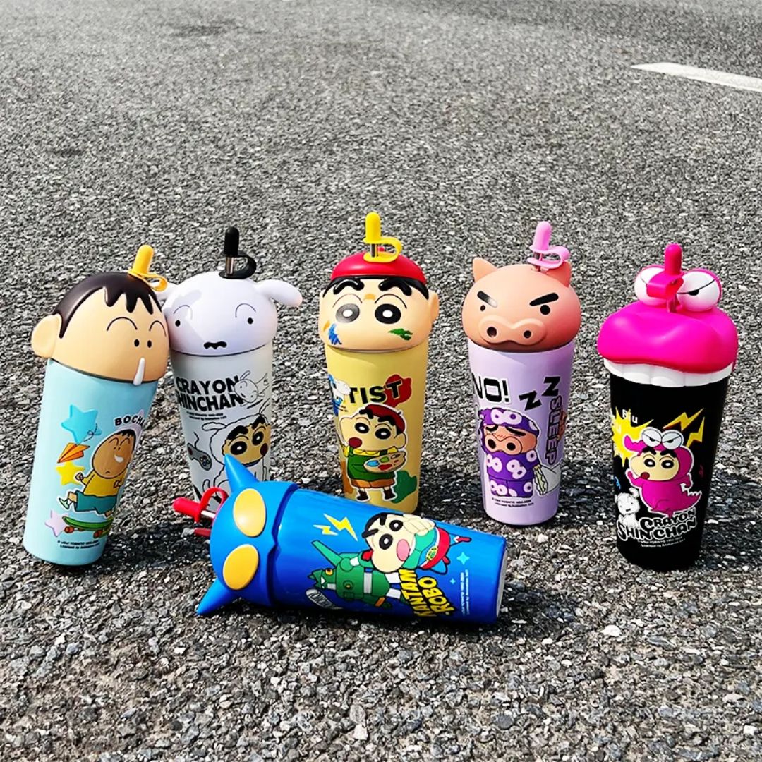3d Shinchan Insulated Sipper