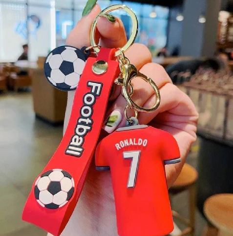 Ronaldo Jersey Premium Keychain