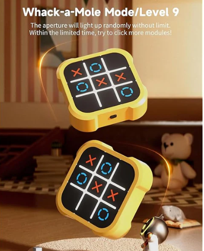 Smart Fun Tic Tac Toe| 4 in 1 Electric Mode | Single-Multiplayer