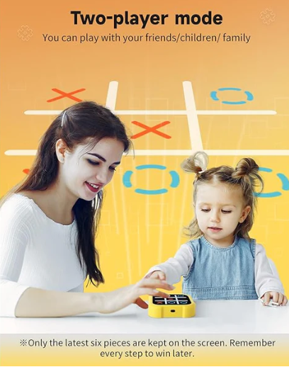 Smart Fun Tic Tac Toe| 4 in 1 Electric Mode | Single-Multiplayer