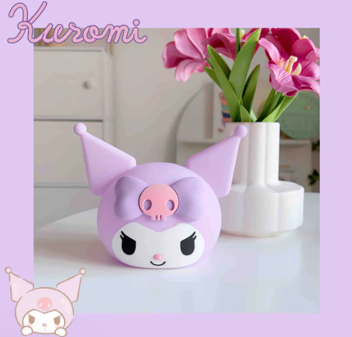 Kuromi Silicone Touch Light Lamp