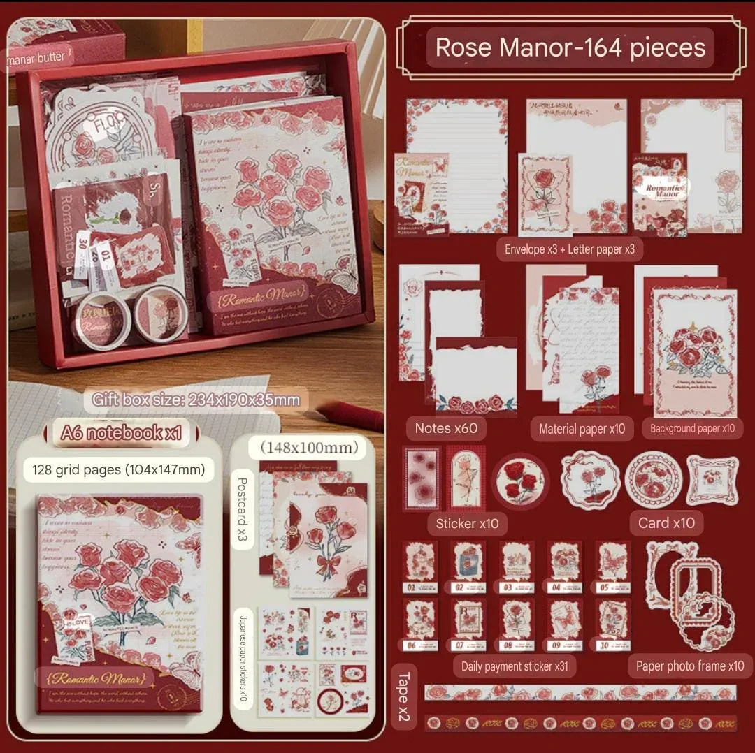 Romantic Manor Journaling & Scrapbooking Kit|