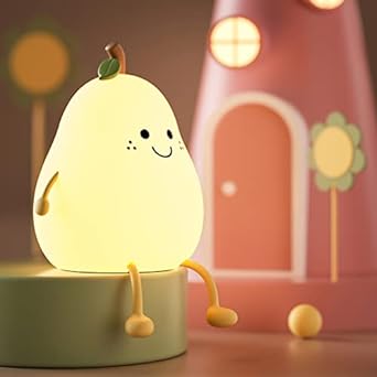 Cute Pear Silicon Light Lamp