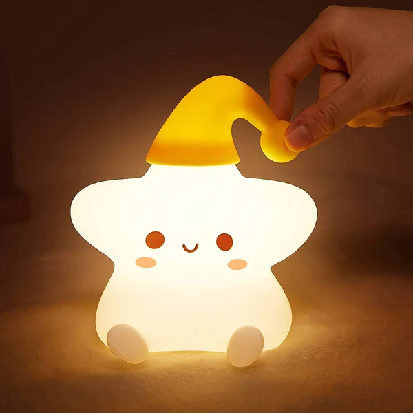 Cute Star Silicon Lamp
