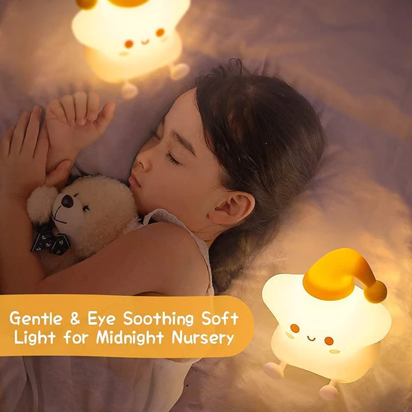 Cute Star Silicon Lamp