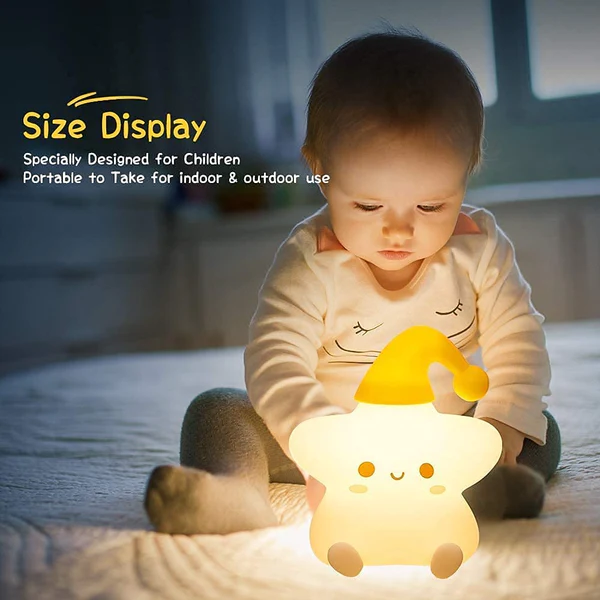 Cute Star Silicon Lamp