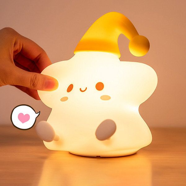 Cute Star Silicon Lamp