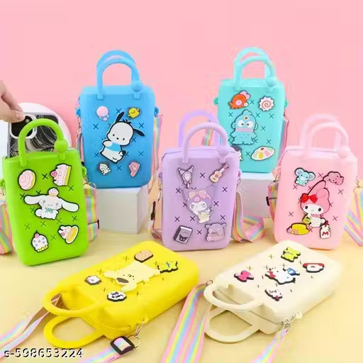 Cute Waterproof Silicon Rubber Handbag & Sling Bag