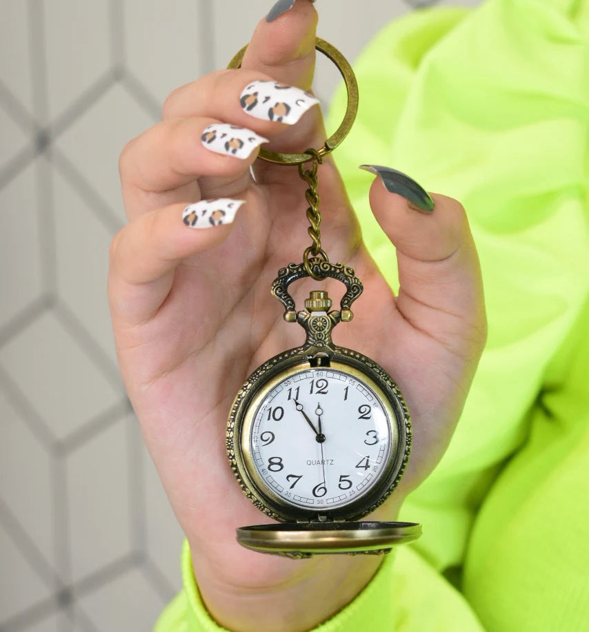 Dad Pocket Watch Keychain