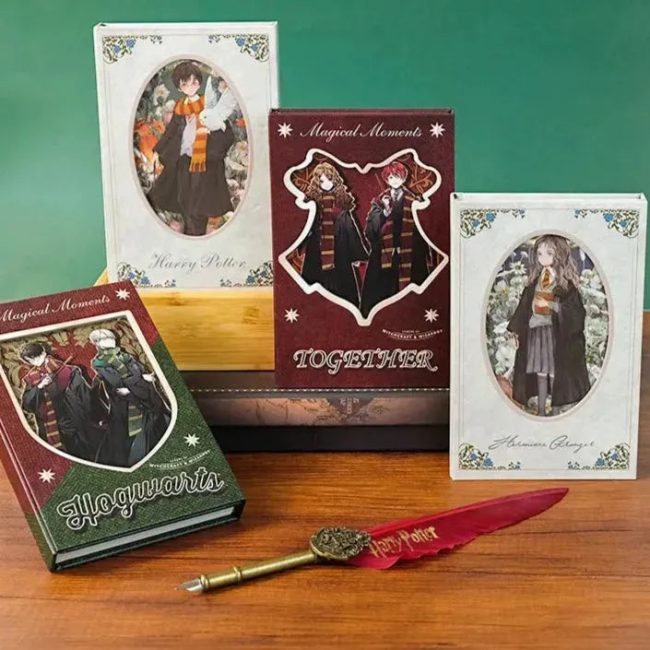 Harry Potter diary with picture and magnetic lock cover