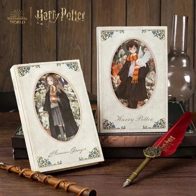 Harry Potter diary with picture and magnetic lock cover