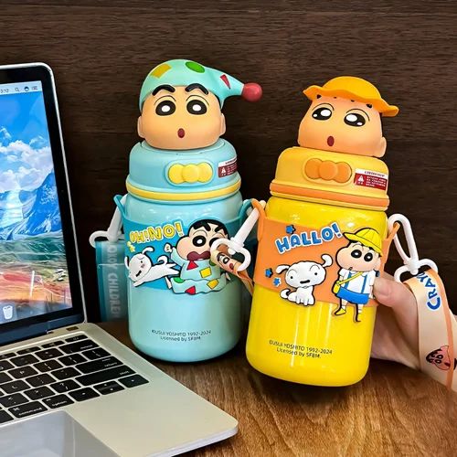 3d Shinchan Insulated Steel Bottle