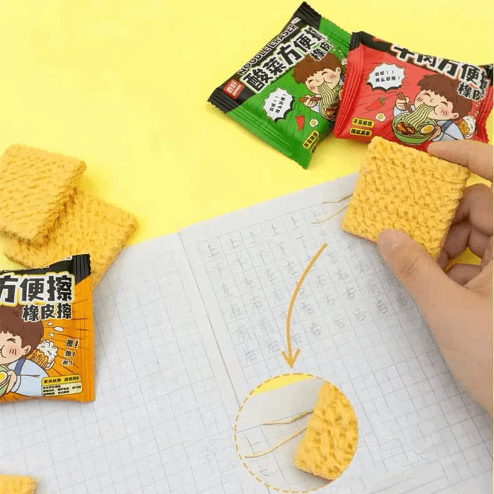 Ramen Noodle Eraser