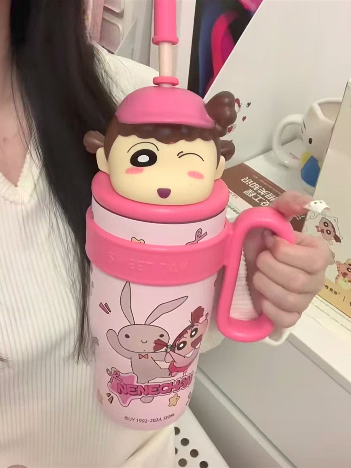 3d Shinchan Insulated Tumbler