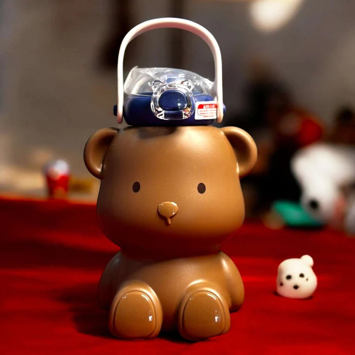 Teddy Bear Stainless Steel Insulated Water Bottle 450ml