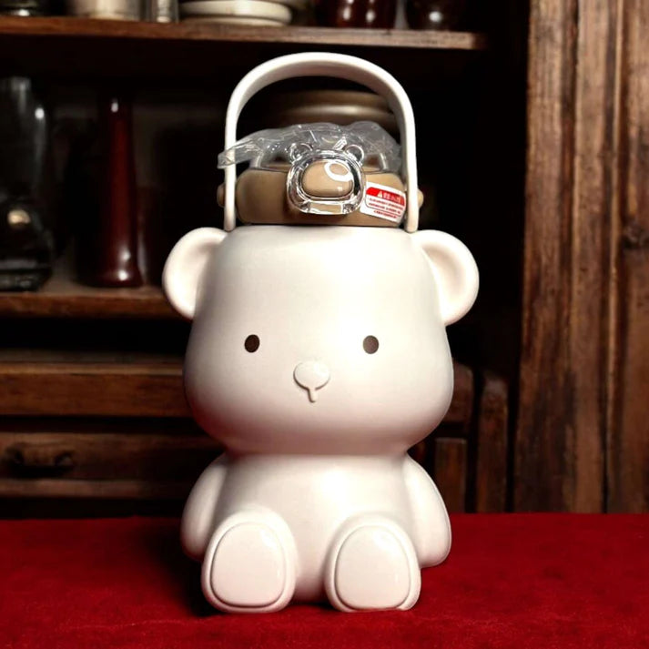 Teddy Bear Stainless Steel Insulated Water Bottle 450ml