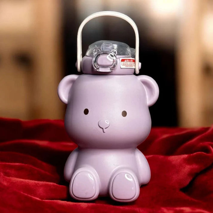 Teddy Bear Stainless Steel Insulated Water Bottle 450ml